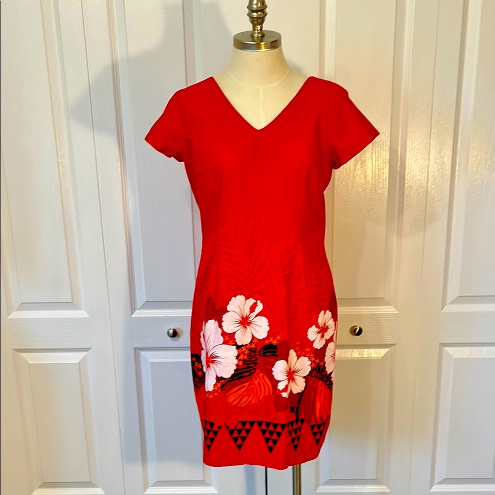 Tropical Cotton Dress